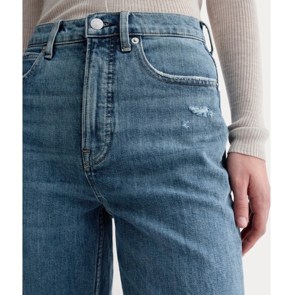 Everlane the Way High Jeans Organic Cotton Size 28 Regular - Picture 3 of 14